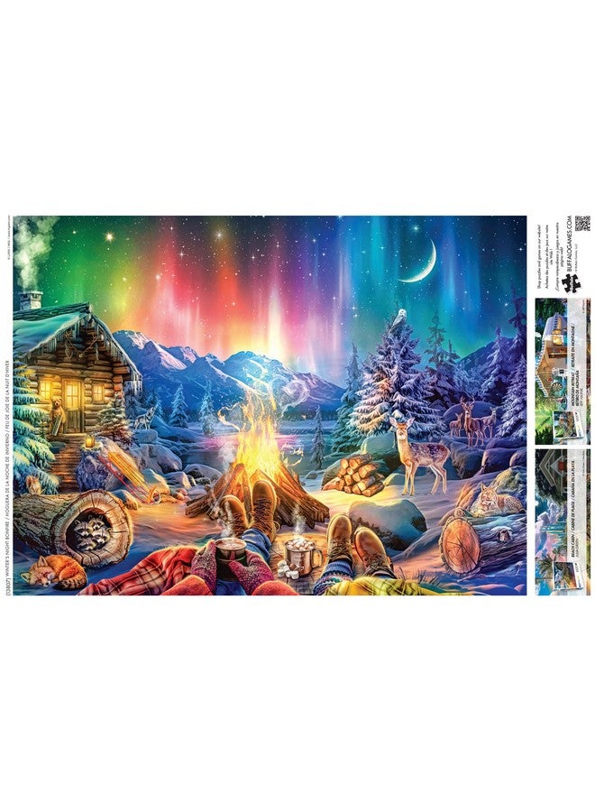 بافلو جايمز ألعاب الجاموس - LARS - نار ليلة الشتاء - أحجية الصور المقطوعة المكونة من 1000 قطعة للبالغين - أحجية صعبة مثالية لأمسيات اللعب - الحجم النهائي 26.75 × 19.75 - Image 5