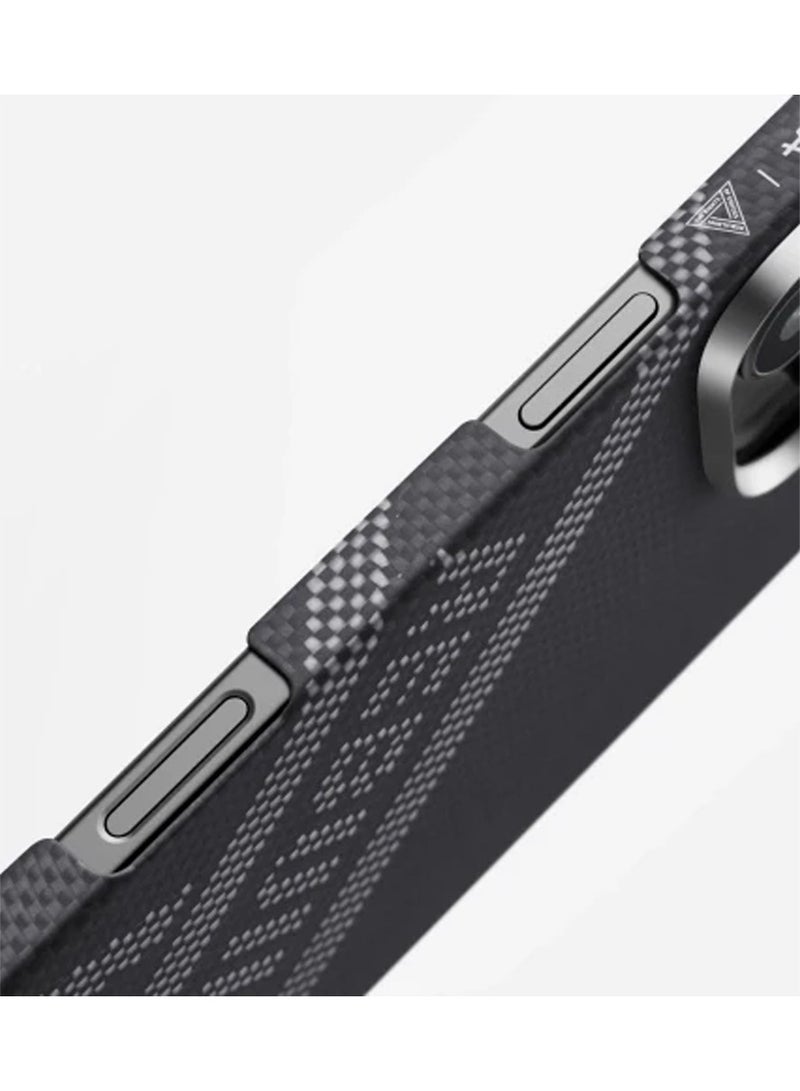 PITAKA PITAKA pitaka for iPhone 16 Pro Max Case Compatible with MagSafe, Thin & Light Case iPhone 16 Pro Max with a Caseless Feel, 1500D Aramid Fiber Woven Tactile Woven Case Re-Tors - Refining  - Image 5