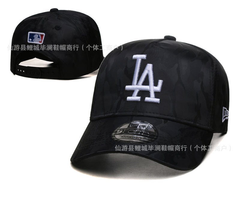 Baseball Dodgers Cap For Men And Women, Fashionable Baseball Cap, Outdoor Sun Protection Curved Brim Hard Top Trendy Hat - Image 1