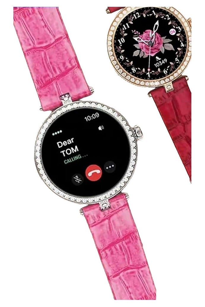 هينو تيكو ساعة ذكية من Haino Teko RW-21 مزودة بخاصية الاتصال عبر البلوتوث وجهاز تتبع اللياقة البدنية ومعدل ضربات القلب ومراقبة النوم ومقاومة للماء IP67 وأوضاع رياضية متعددة ومينا فضي وشاشة تعمل باللمس بالكامل ومتوافقة مع نظامي Android وiOS وعمر بطارية طويل - Image 1