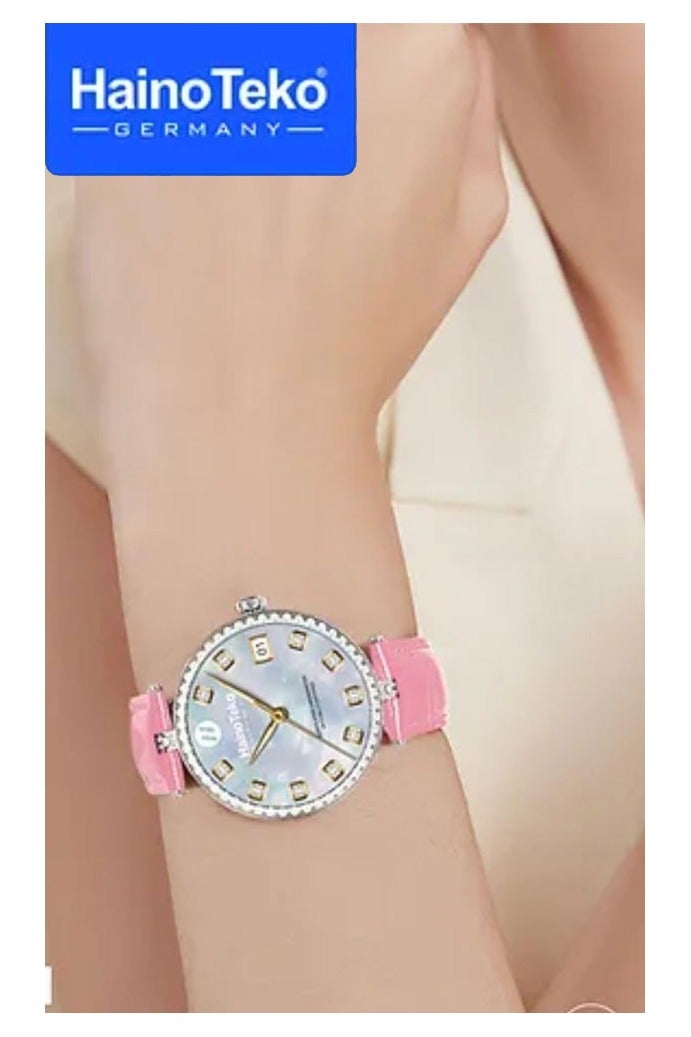 هينو تيكو ساعة ذكية من Haino Teko RW-21 مزودة بخاصية الاتصال عبر البلوتوث وجهاز تتبع اللياقة البدنية ومعدل ضربات القلب ومراقبة النوم ومقاومة للماء IP67 وأوضاع رياضية متعددة ومينا فضي وشاشة تعمل باللمس بالكامل ومتوافقة مع نظامي Android وiOS وعمر بطارية طويل - Image 2