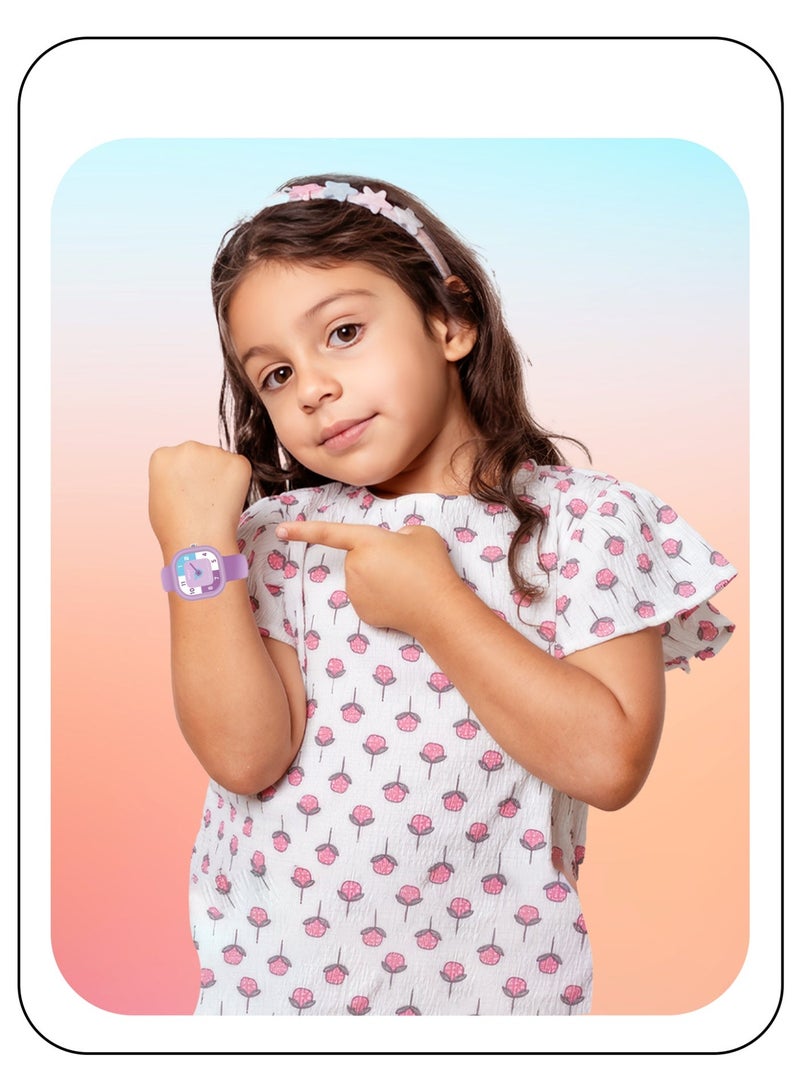 SPIKY Analog Watch for Kids | Water Resistant, Scratch Proof & Lightweight | Durable Silicone Strap | Unisex Best Birthday Gift | Analogue Wrist Watches for Girls & Boys | Age 3-10 yrs - Image 4