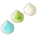 WAIT FLY WAIT FLY Lovely Grape Leaves Shaped Ceramics Seasoning Dishes/ Tea Bag Holders/ Ketchup Saucer/ Appetizer Plates/  - Image 2