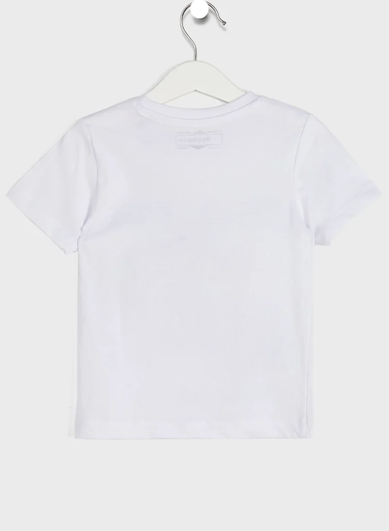 Ripples Kids Graphic Print T-Shirt