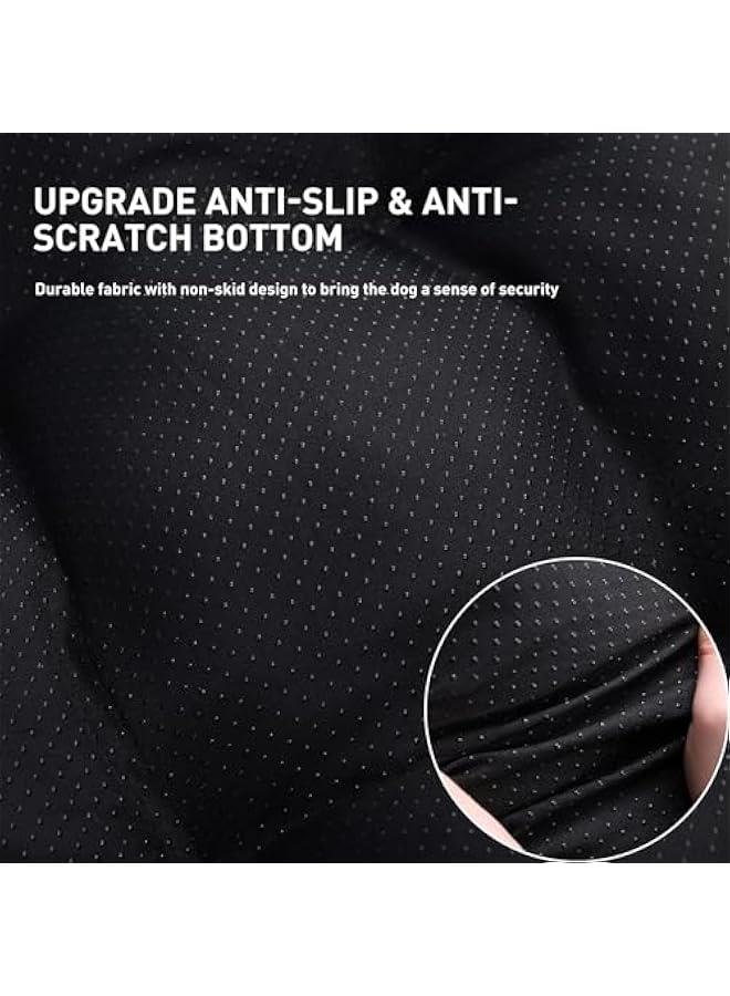 HOOKOR Washable Dog Bed Deluxe Plush Dog Crate Beds Comfy Kennel Pad Anti-Slip Pet Sleeping Mat for Large, Jumbo, Medium, Small Dogs Breeds (Light grey, Large) - Image 4