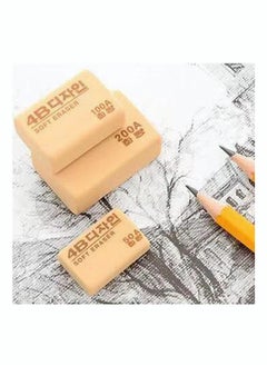 Y&D 4B Erasers 30 Pack Pencil Yellow for Kids Bulk Students School Supplies Office Prize Gifts Classroom Set  - Image 4