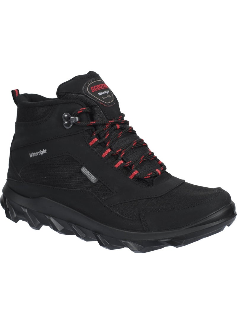 Scooter  Waterproof Black-Red Men's Boots M7200TSK-  - Image 2