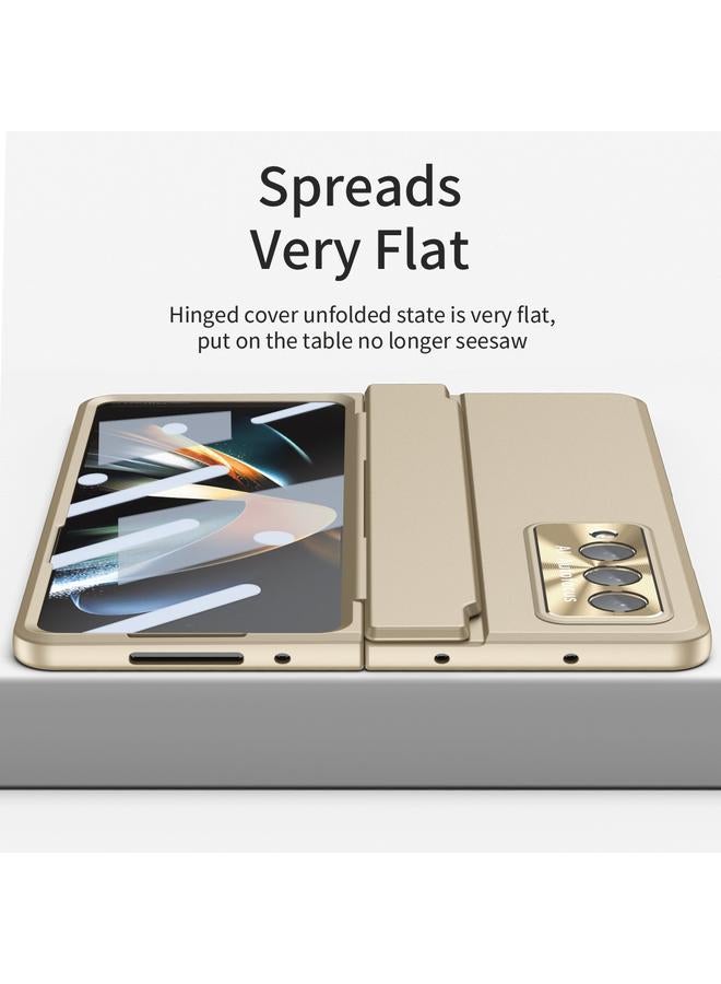 اس-توب جراب لهاتف Samsung Galaxy Z Fold3 5G، جراب هاتف متكامل بتغطية كاملة مع مفصلات - Image 5