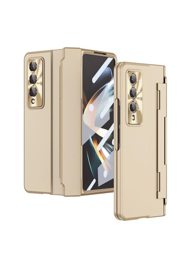 اس-توب جراب لهاتف Samsung Galaxy Z Fold3 5G، جراب هاتف متكامل بتغطية كاملة مع مفصلات - Image 1