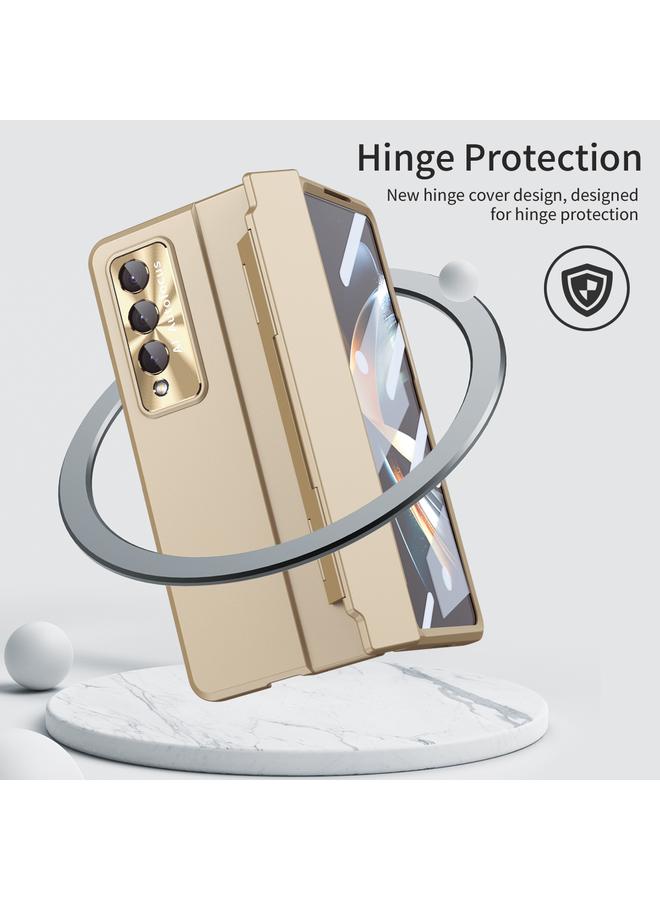 اس-توب جراب لهاتف Samsung Galaxy Z Fold3 5G، جراب هاتف متكامل بتغطية كاملة مع مفصلات - Image 2