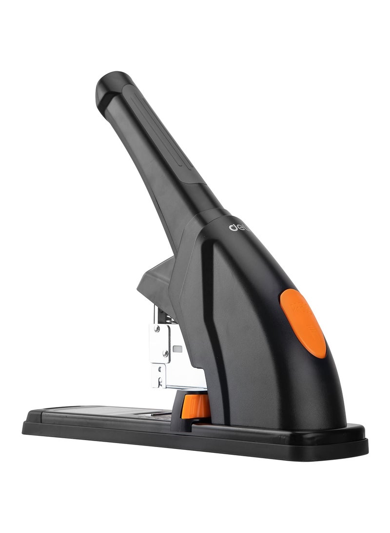 Deli E0386 Heavy Duty Stapler, 120 Sheets Capacity Compatible with 23/6 to 23/17 Staples Black – For Office Documents - Image 2