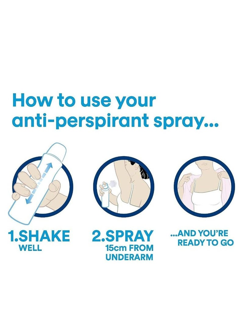 Dove Original Antiperspirant Deodorant Aerosol 250 ml - Image 4