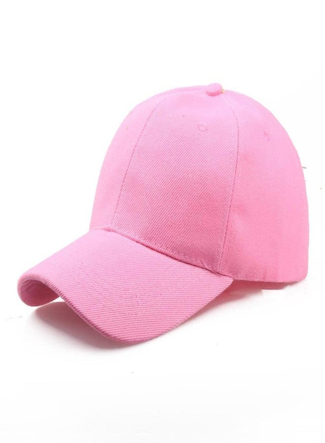 AICA Big Sister & Little Brother Cotton Cap � Pink & Blue Color, Adjustable Strap, Free Size - Image 4