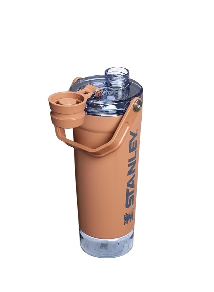 STANLEY Activate Shaker Bottle Leakproof Stainless Steel 20 oz Toast - Image 3