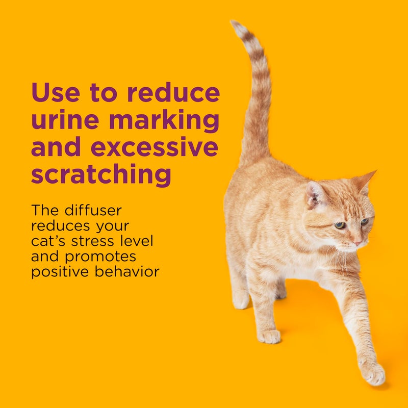 Comfort Zone 2 Pack MultiCat Diffuser Refills; Cat Calming Pheromones Help Anxiety; 30-day refills - Image 3