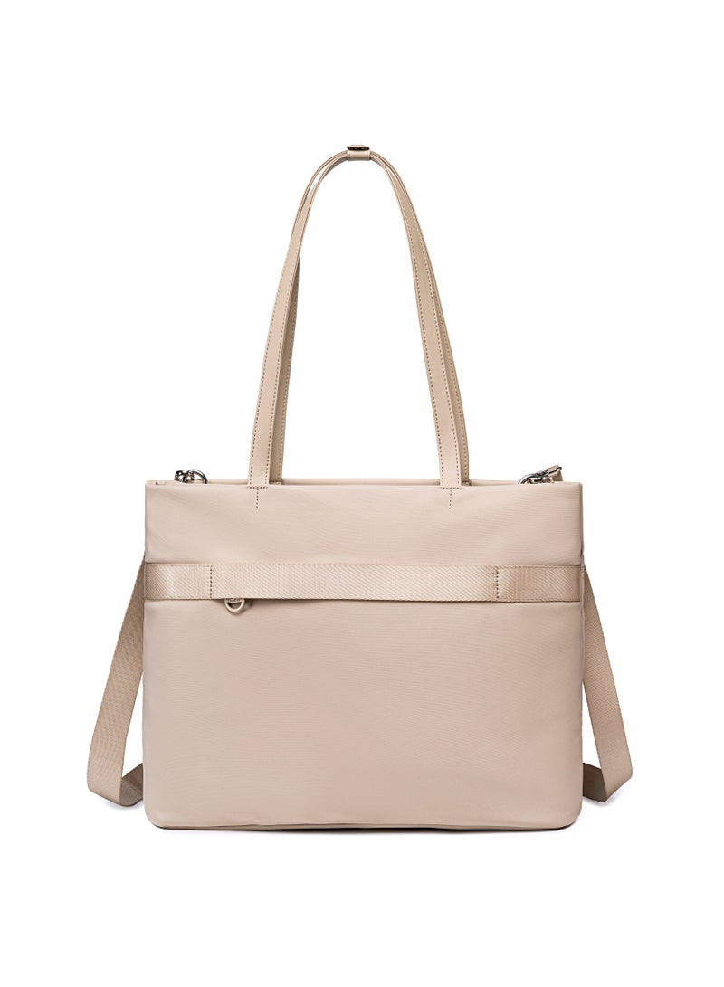 شانتريا حقيبة يد لاب توب خفيفة الوزن للنساء مقاومة للماء متعددة الوظائف بحمالة وجيوب متعددة للاستخدام اليومي والعمل والدراسة - Image 3