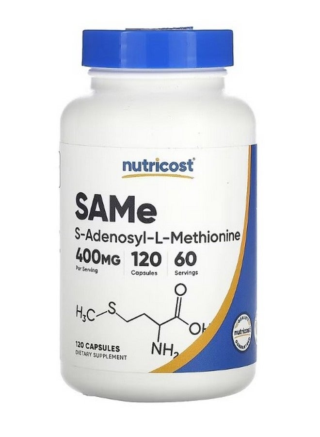 Nutricost سيم 400 ملغ 120 كبسولة 200 ملغ لكل كبسولة - Image 1