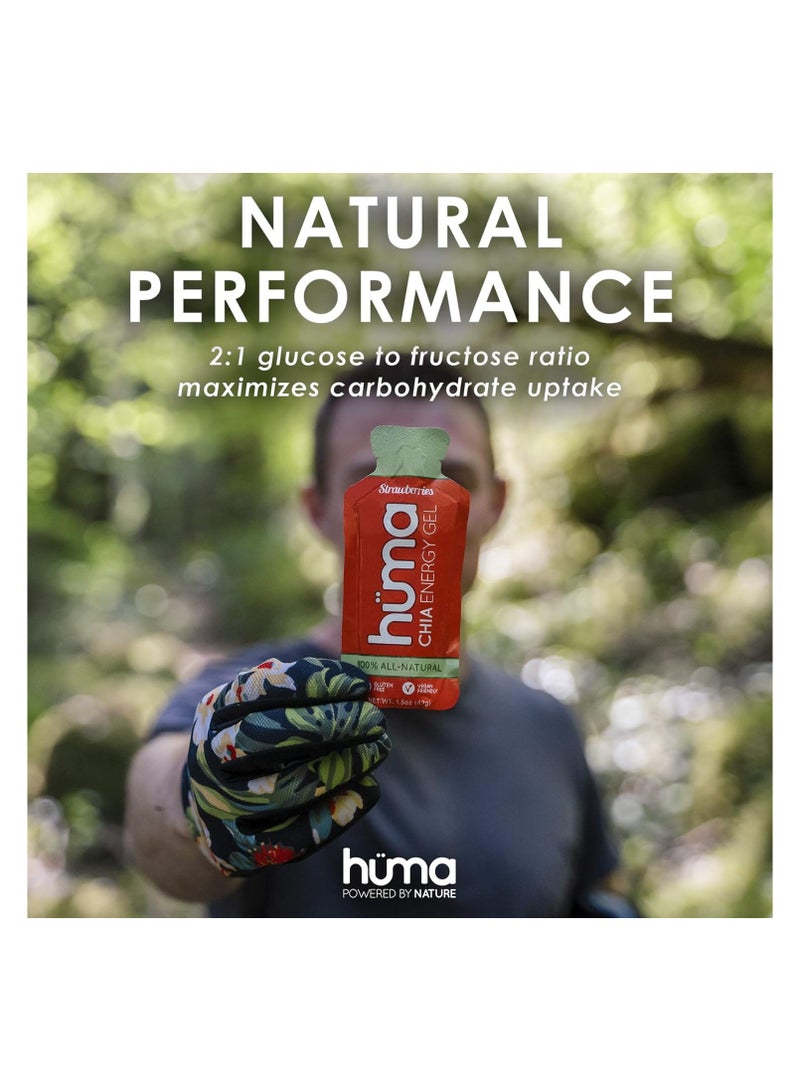 Huma Chia Energy Gel Plus Orange & Mango Pack of 9 - Image 5