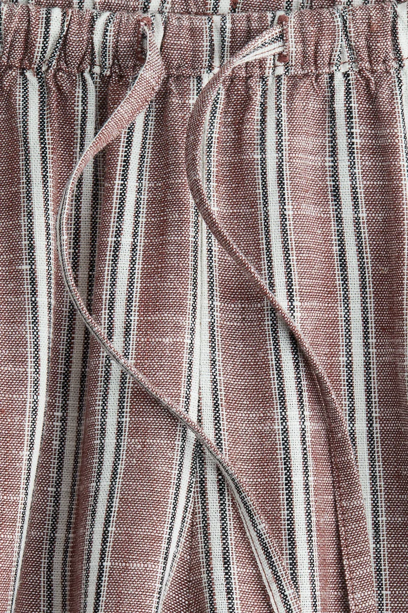 H&M Straight drawstring trousers