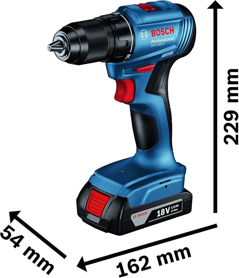 BOSCH Gsr 185-Li Professional Cordless Drill Driver - Image 2
