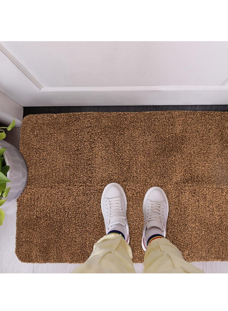 RATSAW Door Mat Indoor Entrance 40cm X 60cm Entryway Rugs Indoor Super Absorbent Washable Microfiber Rugs for Entryway Non Slip Door Mat Indoor Entrance Indoor Door Mat - Image 5