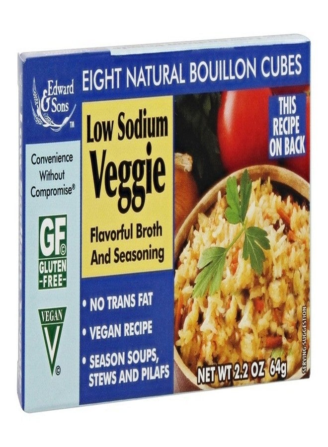 Edward & Sons Vegetable Bouillon Cubes; Low Salt - Image 1