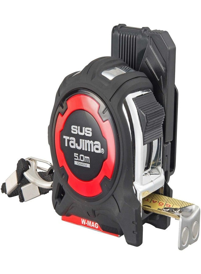 تاجيما شريط تاجيما GASFGSLWM25-50 الصلب المحدب المصنوع من الفولاذ المقاوم للصدأ، 16.4 × 1.0 بوصة (5 × 25 مم)، سمك صلب، قفل أمان G من الفولاذ المقاوم للصدأ، كوب مزدوج 25 - Image 1