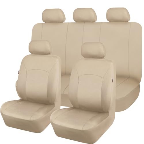Flying Banner Car Seat Covers Front Seats Rear Bench Polyester car seat Protectors Easy installations Rear Bench Split Classic Man Lady Truck - Image 1