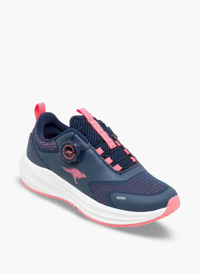 Kangaroos Boys Rotating Buckle School Sports Shoes