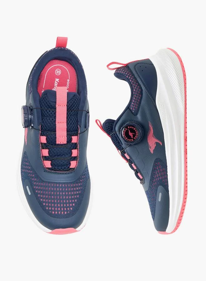 Kangaroos Boys Rotating Buckle School Sports Shoes