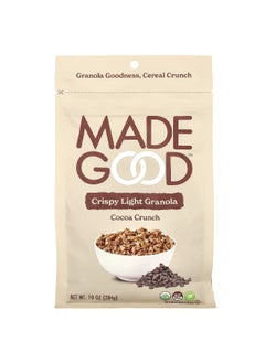 MADE GOOD MadeGood, Crispy Light Granola, Cocoa Crunch, 10 oz (284 g)  - Image 1