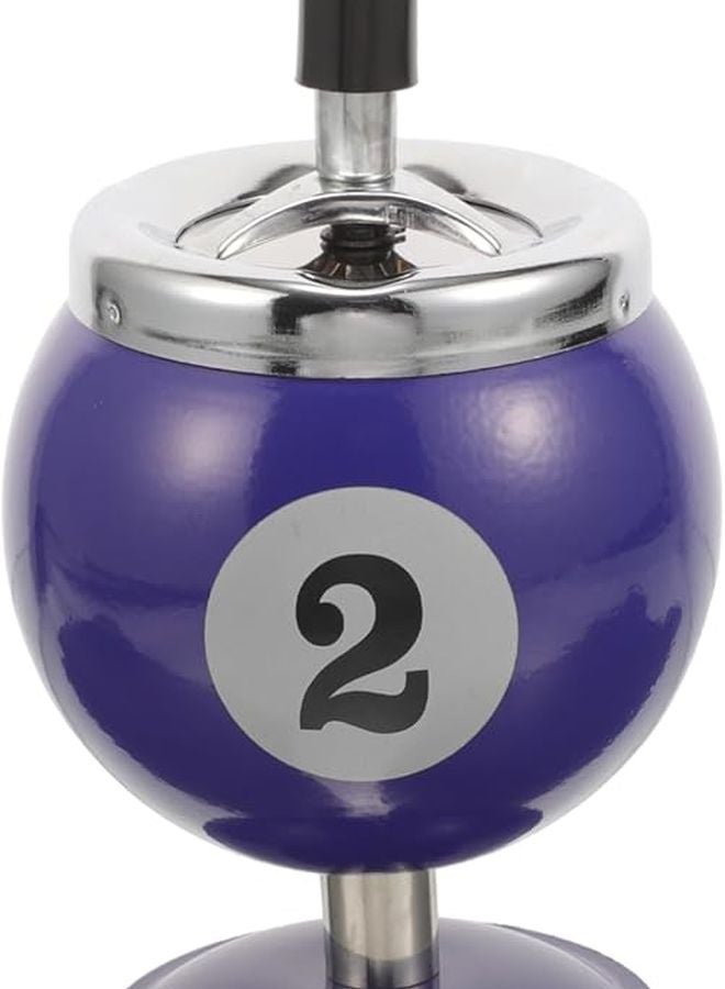 منفضة سجائر أوتوماتيكية للإطفاء مقاومة للرياح محمولة للداخل والخارج لتزيين المنزل والمكتب - Image 1