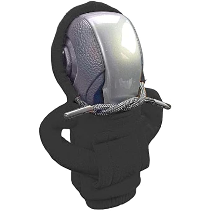 ريحني غطاء مقبض ناقل الحركة مخصص غطاء هودي بعصا ناقل الحركة المضحك غطاء هودي للرجال والنساء داخلي - Image 2