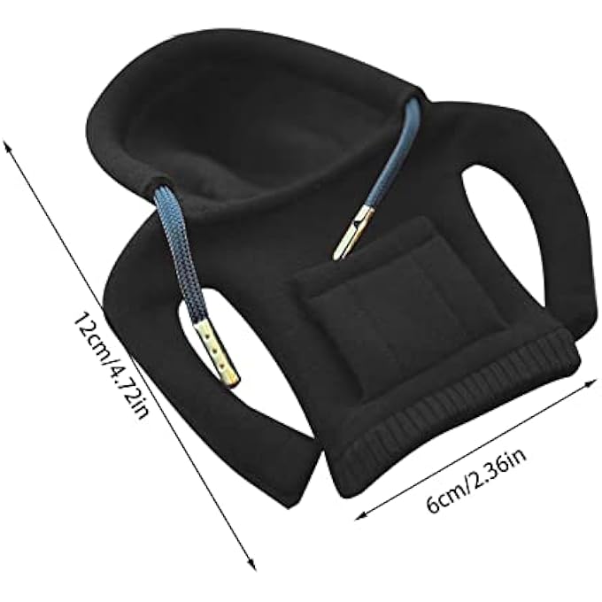 ريحني غطاء مقبض ناقل الحركة مخصص غطاء هودي بعصا ناقل الحركة المضحك غطاء هودي للرجال والنساء داخلي - Image 4