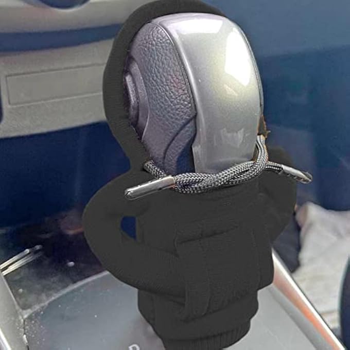 ريحني غطاء مقبض ناقل الحركة مخصص غطاء هودي بعصا ناقل الحركة المضحك غطاء هودي للرجال والنساء داخلي - Image 3