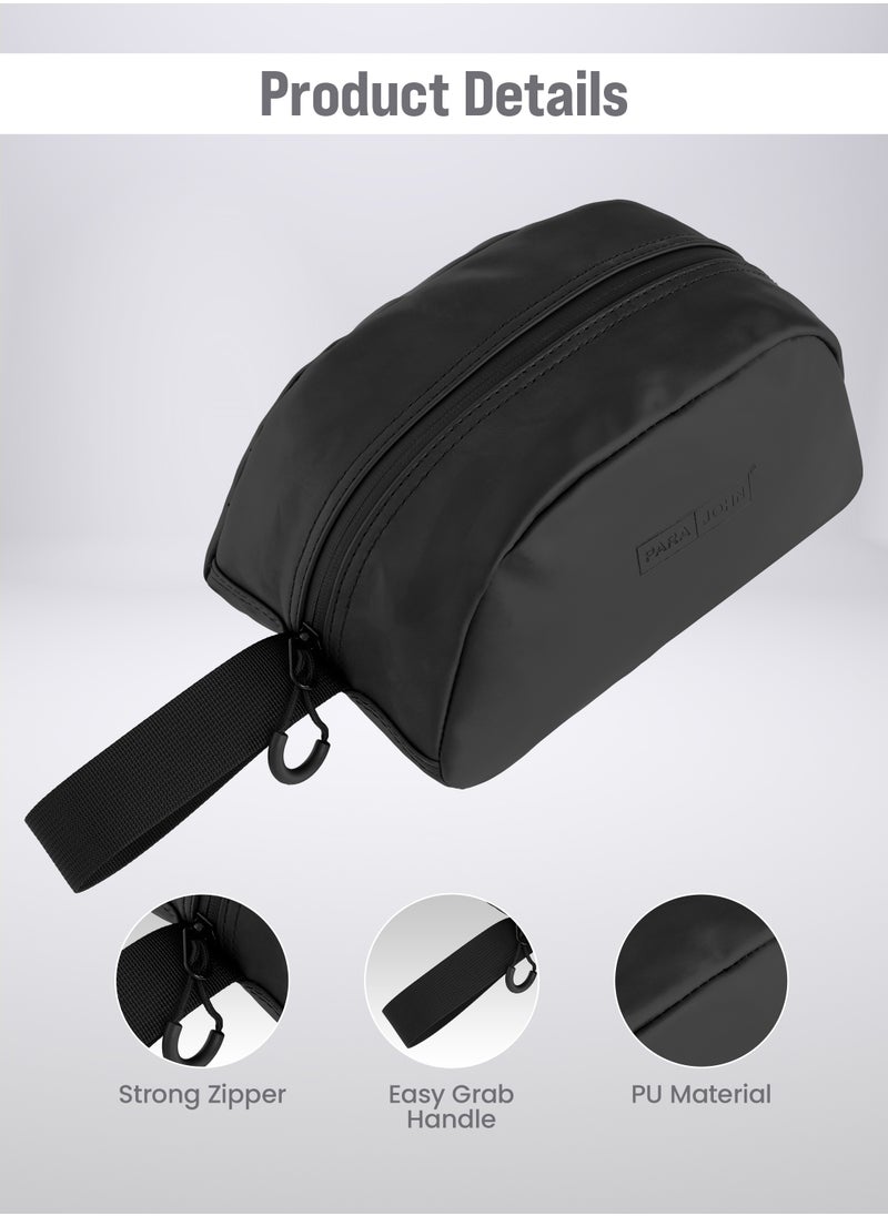 Solid Wrist Bag With Strap and Zip Closure Black - pzsku/ZED5F797CE1C8D25BDE24Z/45/_/1704272285/40763e13-e7b2-4d06-9c3b-a0f629e6cae7