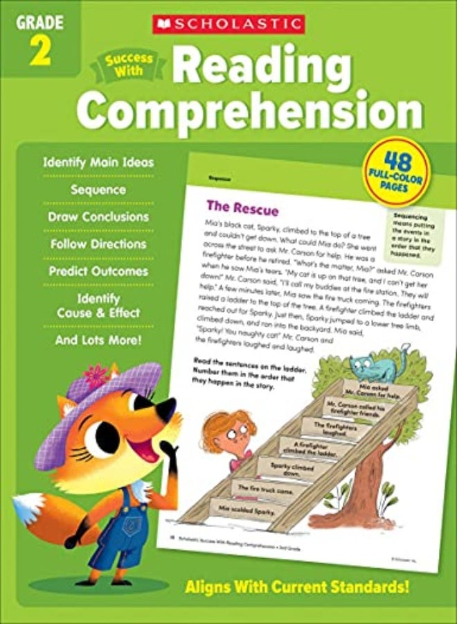 النجاح الأكاديمي في فهم القراءة الصف 2 من موارد التعليم من سكولستيك - غلاف ورقي