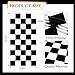 Remagr Racetrack Floor Running Black Racer Party Decoration Mat Road Table Runner Long Racetrack Tablecloth Drag for Party66 ft x 3 ft - Image 4