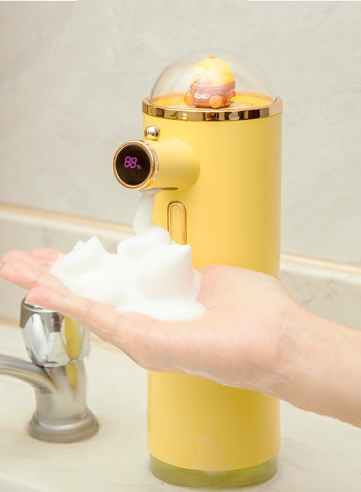 عربست غسّالة هاتف ذكية بثلاث مستويات من الرغوة وتصميم جميل، موزّع صابون ذكي بالاستشعار بالأشعة تحت حمراء، ضروري لصحة الأطفال والعائلة. - Image 2