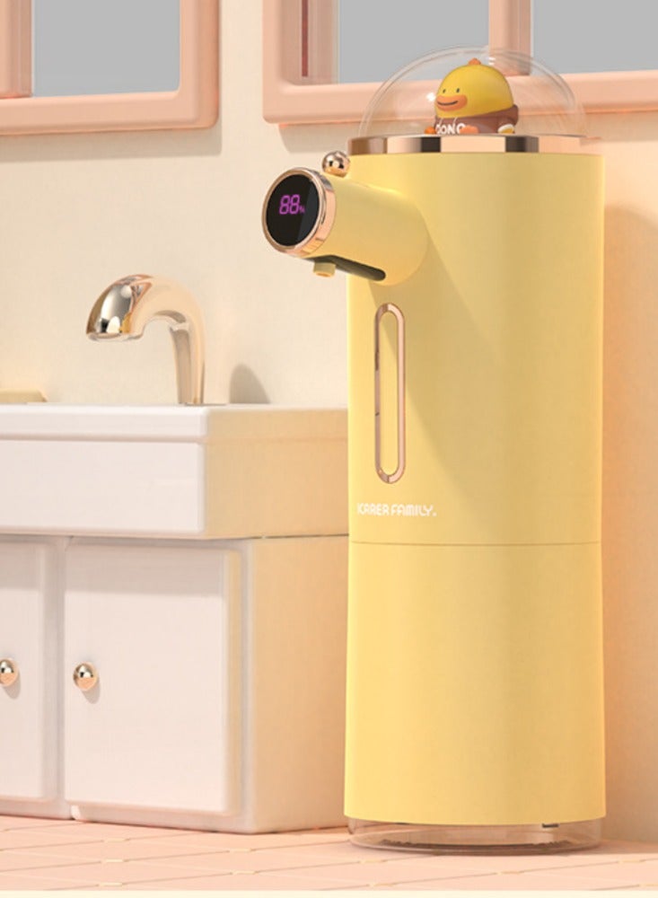 عربست غسّالة هاتف ذكية بثلاث مستويات من الرغوة وتصميم جميل، موزّع صابون ذكي بالاستشعار بالأشعة تحت حمراء، ضروري لصحة الأطفال والعائلة. - Image 5