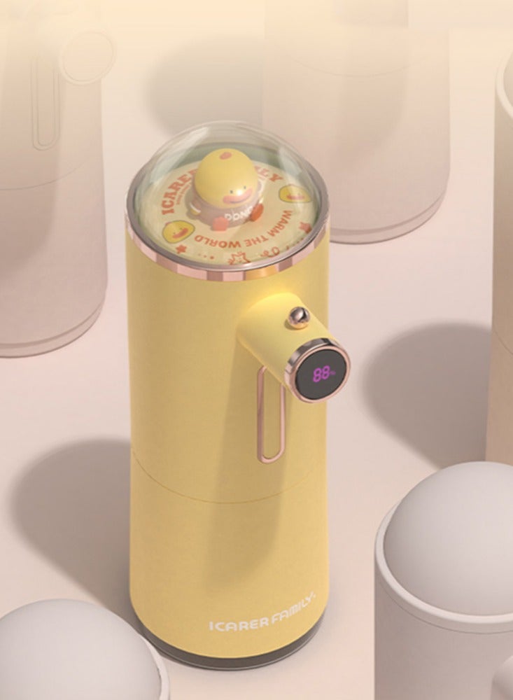 عربست غسّالة هاتف ذكية بثلاث مستويات من الرغوة وتصميم جميل، موزّع صابون ذكي بالاستشعار بالأشعة تحت حمراء، ضروري لصحة الأطفال والعائلة. - Image 3