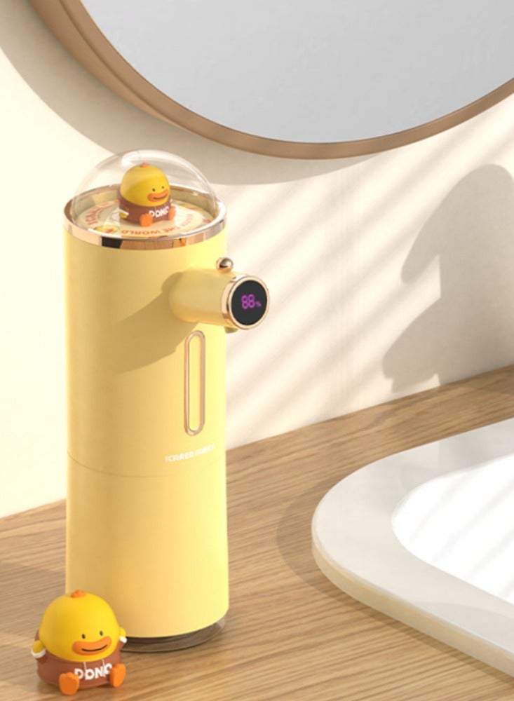 عربست غسّالة هاتف ذكية بثلاث مستويات من الرغوة وتصميم جميل، موزّع صابون ذكي بالاستشعار بالأشعة تحت حمراء، ضروري لصحة الأطفال والعائلة. - Image 4