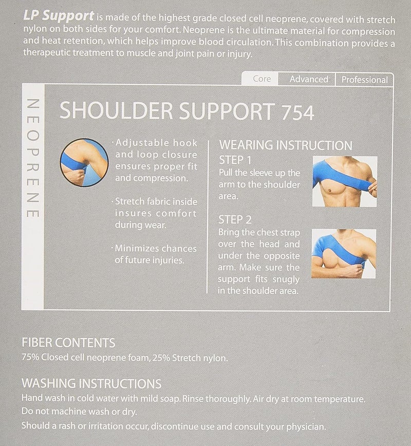 LP Support 754 Shoulder Support - Tan - Image 3