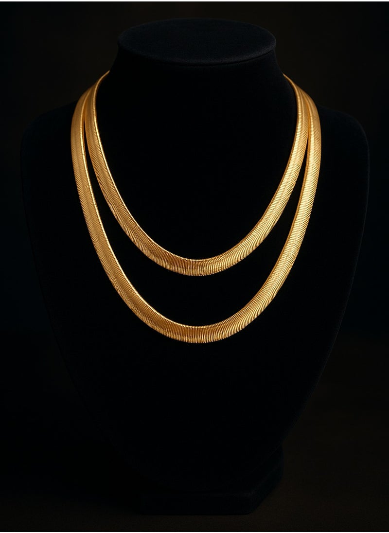 FLUFFY Plated Fashion Necklace Set  - Image 1