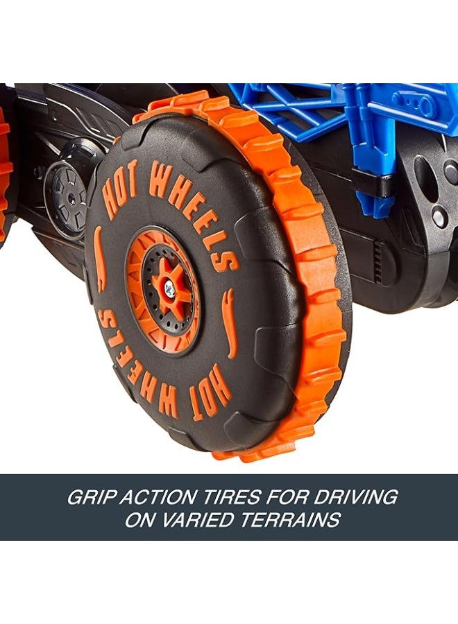 Hot Wheels سيارة التحكم عن بعد هوت ويلز مونستر تراكز تايجر شارك كلايمر 1:15 JFR39 - Image 4