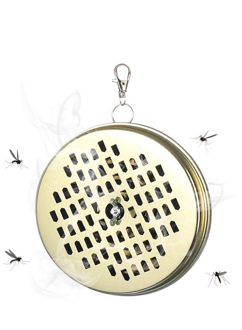 حامل لفائف البعوض 6 قطع، حامل معدني للفائف البعوض، حامل لفائف البعوض وبخور للUse الخارجي، المنزل والخارجي، جانب المسبح، الشرفة، السطح، التخييم، التنزه، إلخ - Image 1