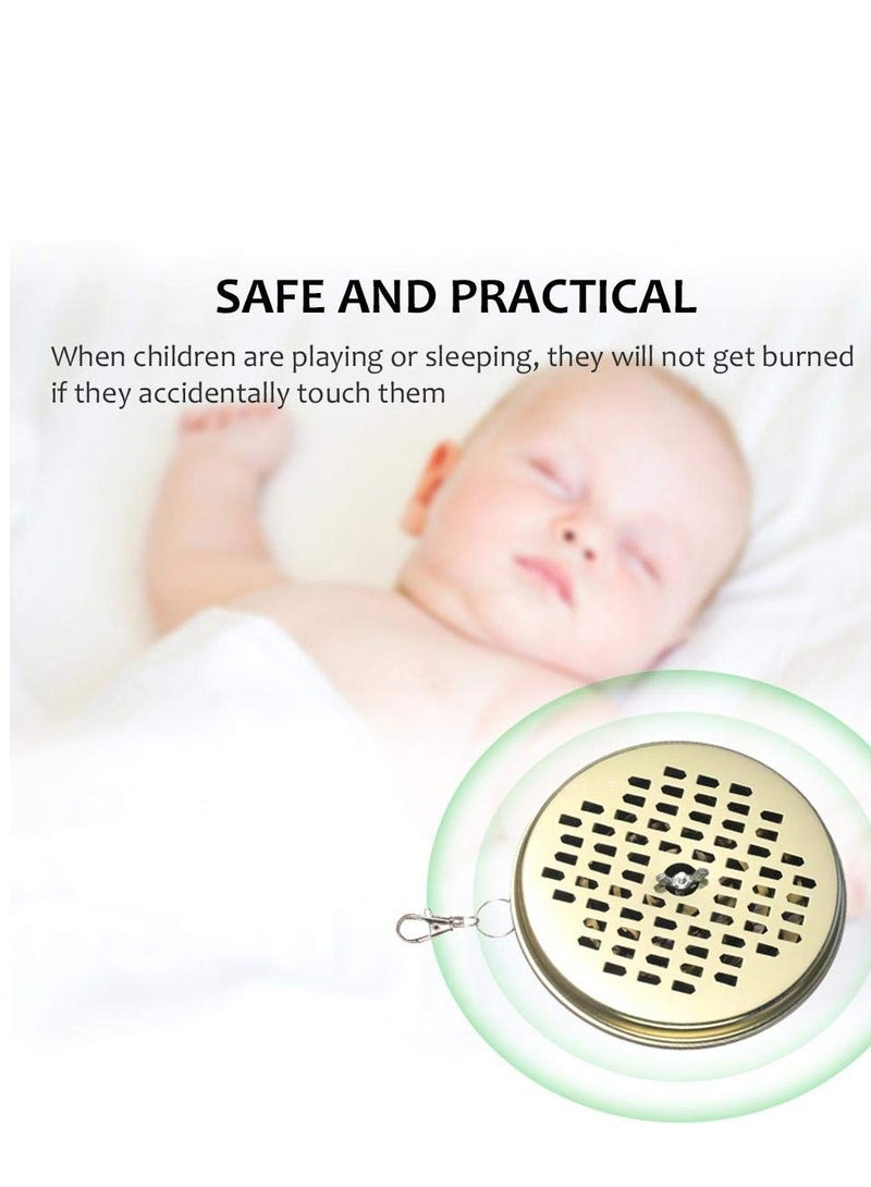 حامل لفائف البعوض 6 قطع، حامل معدني للفائف البعوض، حامل لفائف البعوض وبخور للUse الخارجي، المنزل والخارجي، جانب المسبح، الشرفة، السطح، التخييم، التنزه، إلخ - Image 2