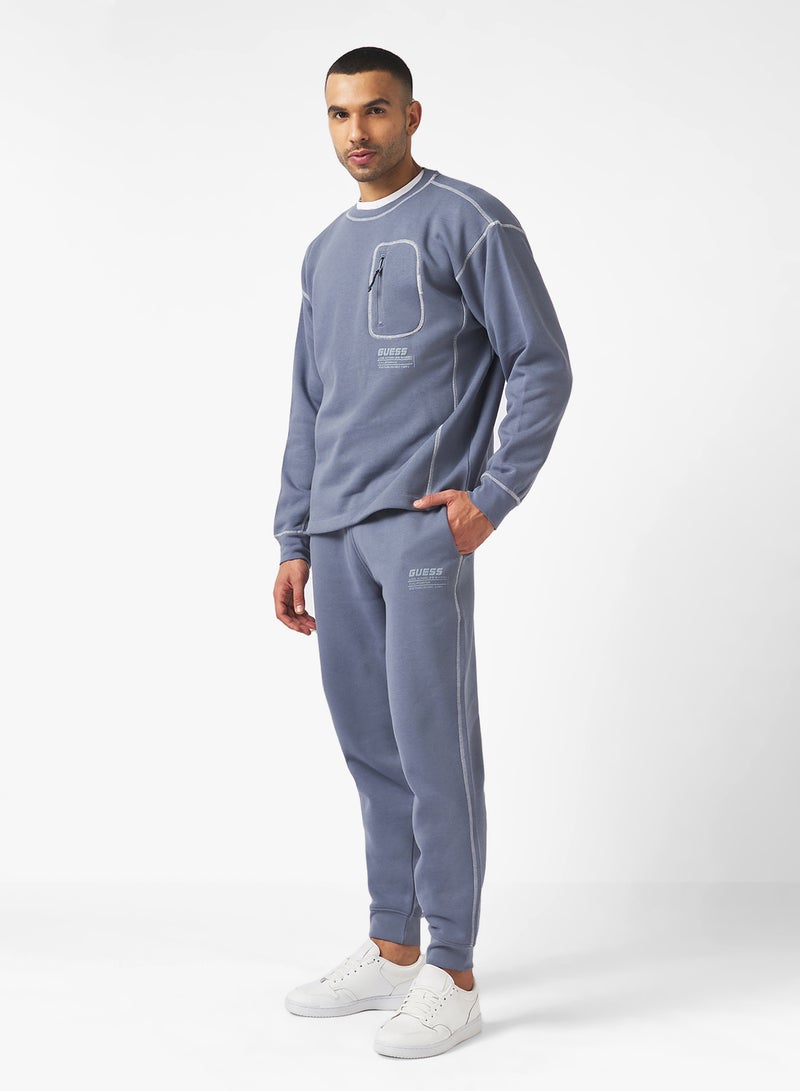 GUESS Taddeo Cuffed Sweatpants - Image 4