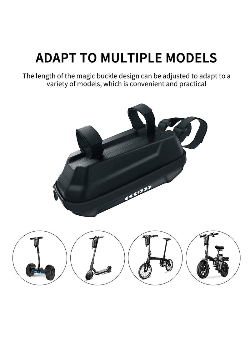 SYOSI - Scooter Storage Bag, 3L Scooter Handlebar Bag Compatible with Xiaomi M365, Electric Scooter Front Hanging Bag Waterproof EVA for Carrying Charger Tools Repair Tools - Image 1