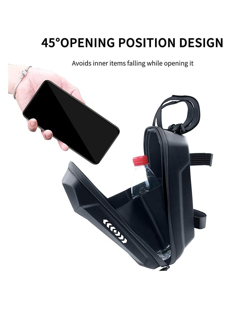 SYOSI - Scooter Storage Bag, 3L Scooter Handlebar Bag Compatible with Xiaomi M365, Electric Scooter Front Hanging Bag Waterproof EVA for Carrying Charger Tools Repair Tools - Image 1